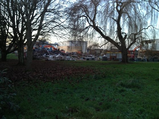 Demolition of King Edmunds School, 2012 – photo 10