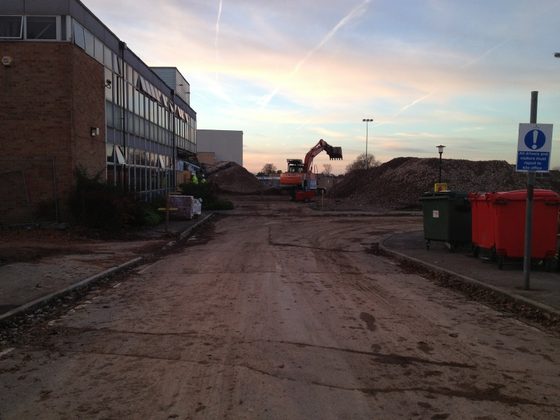 Demolition of King Edmunds School, 2012 – photo 4