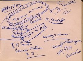 Devonia autograph book – page 3